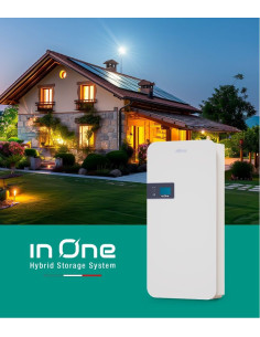 MIDAC In One 450 - Inverter All-In-One monofase ibrido 4,5 kW - charger 50 A