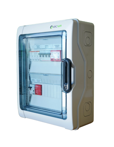SECSUN UBM1102PLUS UNICO BOX 2 STRINGHE PARALL. MONOFASE PLUS