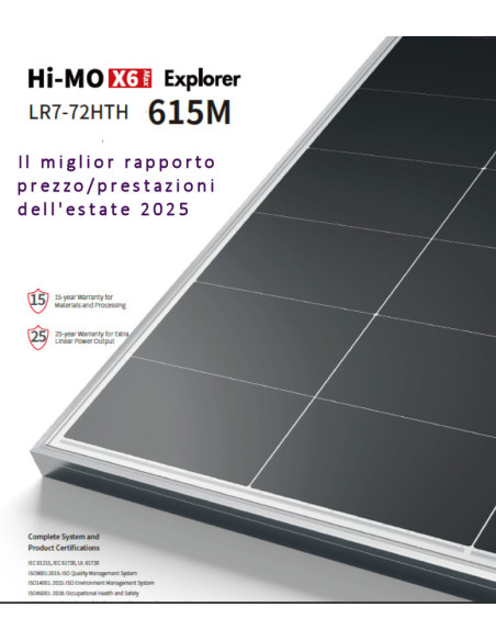 LONGI LR7-72HTH-615M