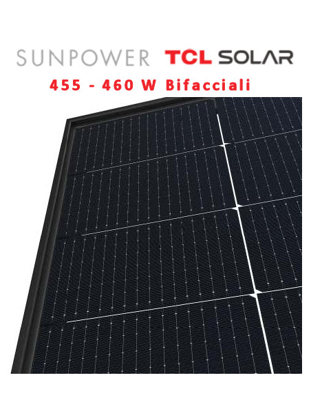 TCL 460 Bifacciale MR460DT182-58NS 1790x1134x30 - Voc 42,20 Isc 13,53