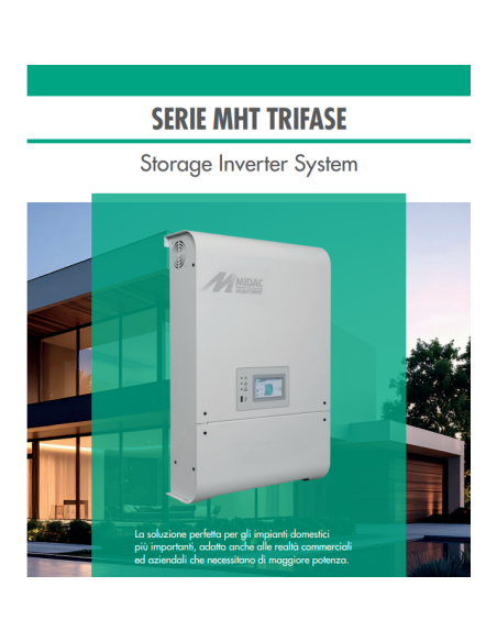 MIDAC MHT 6.0 - Midac Hybrid Inverter Trifase HV 6,0 kW 