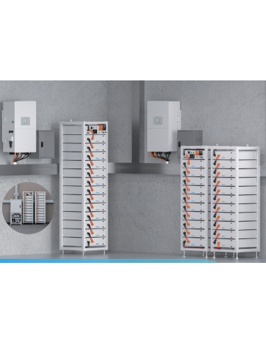 DEYE Inverter SUN-80K-SG02HP3-EU + Torre Batterie da 60kWh