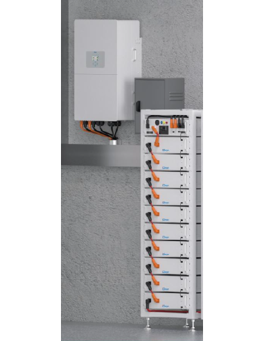 DEYE Inverter SUN-80K-SG02HP3-EU + Torre Batterie da 60kWh