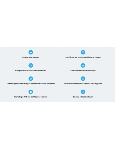 Zucchetti EV caratteristiche