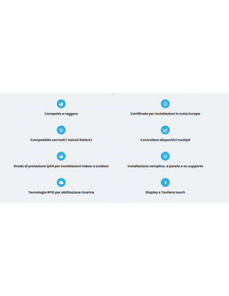 Zucchetti EV caratteristiche