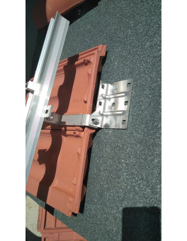 SunKong per tetti a falda in coppi o tegole o lamiera grecata 