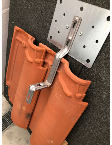 SunKong per tetti a falda in coppi o tegole o lamiera grecata 