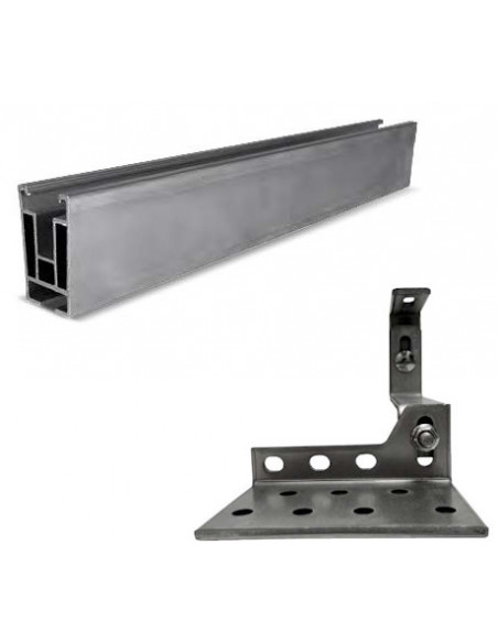 SunKong per tetti a falda in coppi o tegole o lamiera grecata 