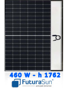 Futura Sun Silk Nova FU 460M (Black Frame+White Backsheet)- 1762x1134x30 mm Voc 35,84 Isc 16,10