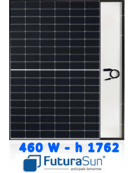 Futura Sun Silk Nova FU 460M (Black Frame+White Backsheet)- 1762x1134x30 mm Voc 35,84 Isc 16,10