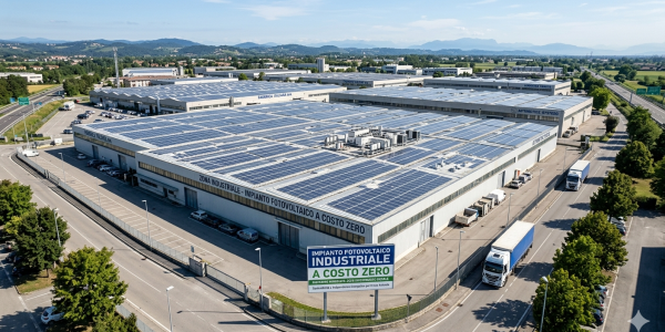 Fotovoltaico industriale a costo ZERO