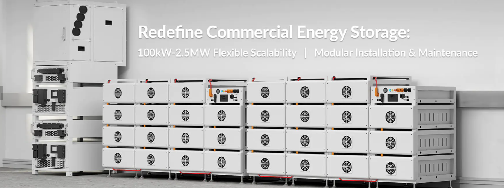 DEYE ESS da 100 kW a 2.5 MW per l’autonomia energetica assoluta