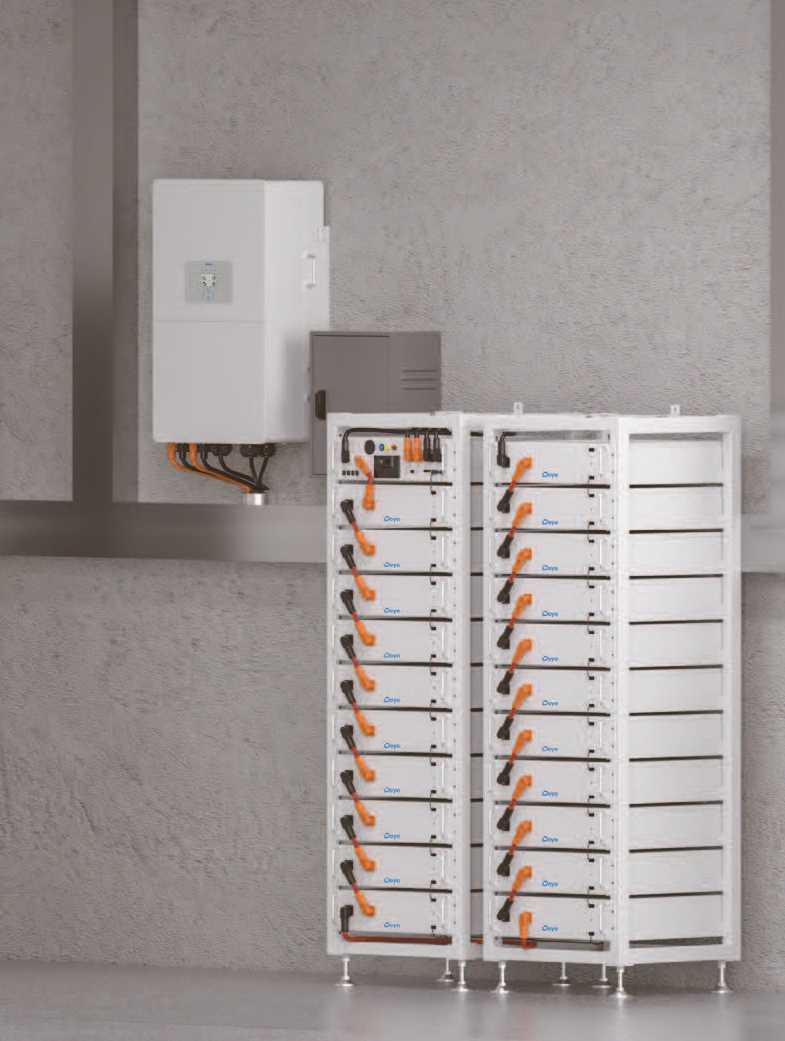 Inverter ibrido trifase Deye da 100-125 kW